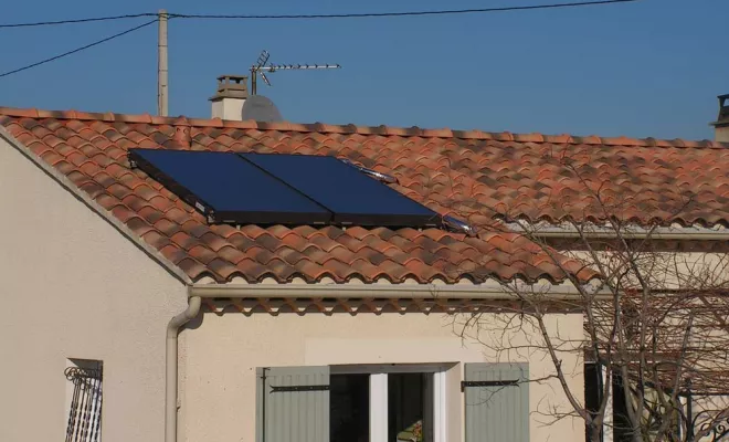 Installation de panneaux solaires thermiques, Vaison-la-Romaine, SARL SATS (Société d'Application Thermique Sanitaire)